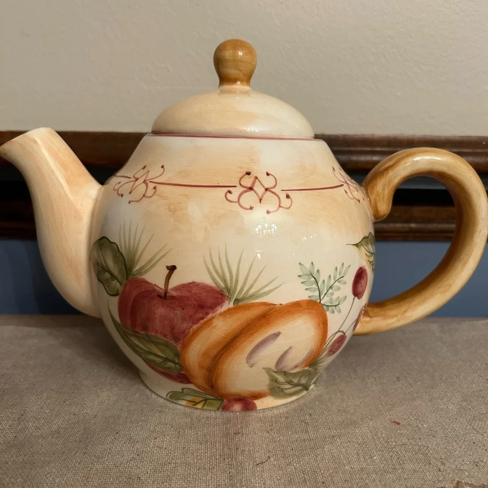 Crate & Barrel teapot